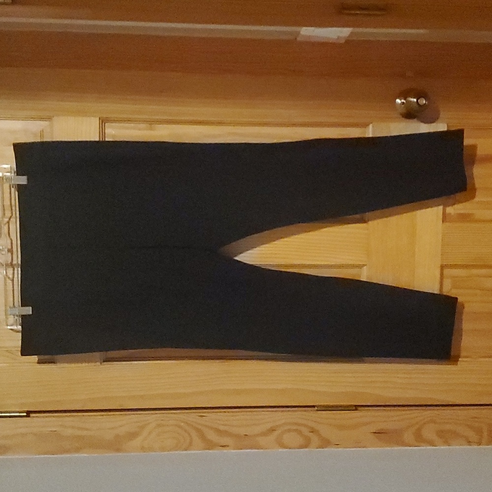 Kari Blue Pull On Black Pants XL